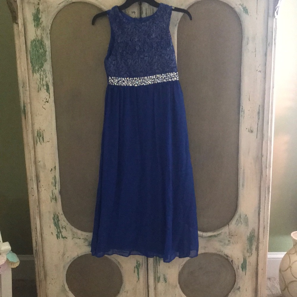 Girls Blue Dress